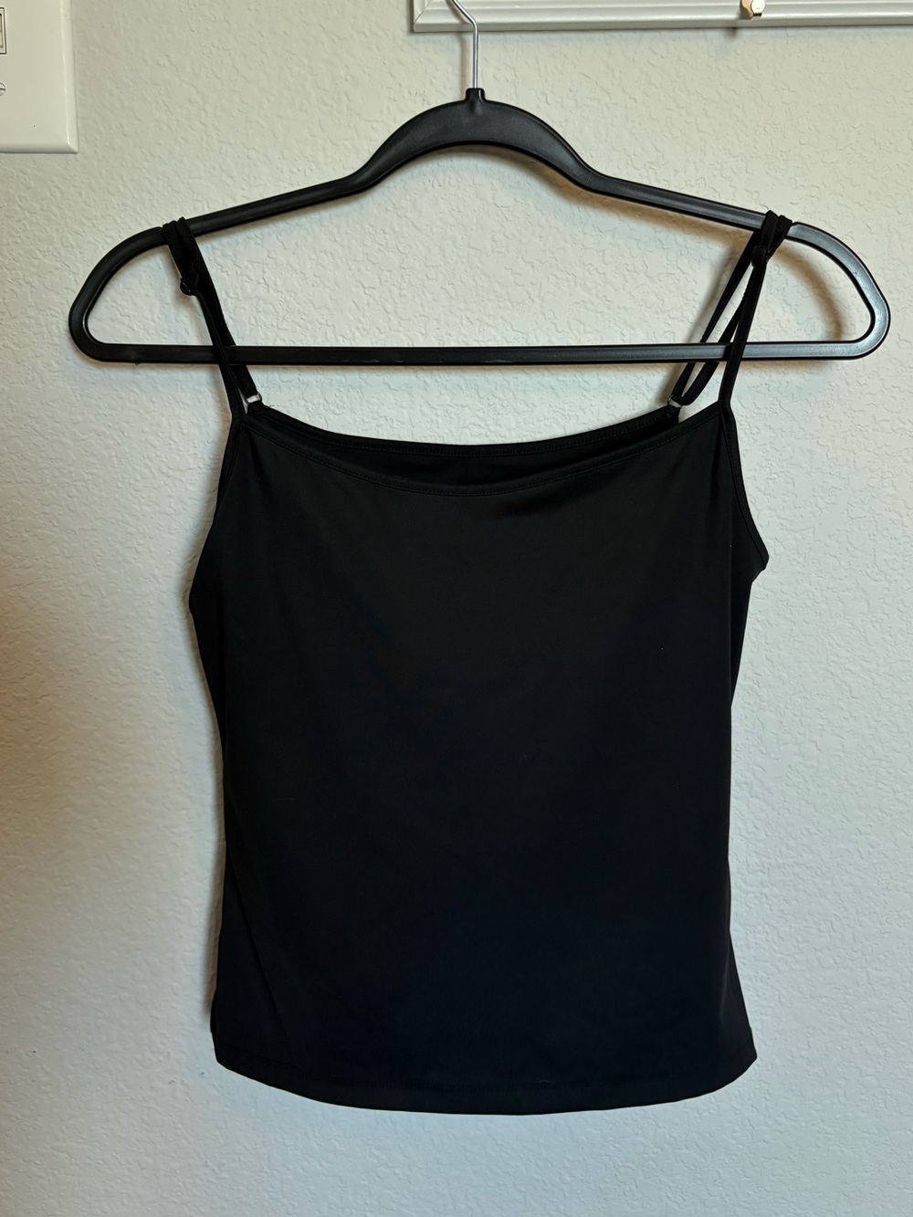 Black Women's Spaghetti Strap Tank Top